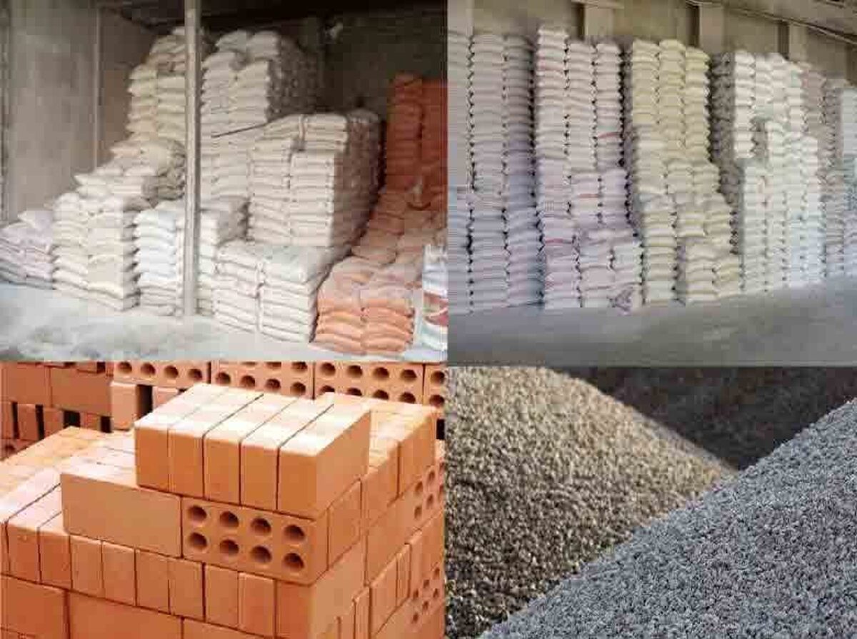  افزایش قیمت مصالح ساختمانی در همه گروه‌ها+ جزئیات 