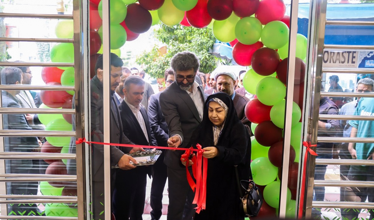  افتتاح ساختمان جدید شعبه «میدان شهدا» بانک قرض‌الحسنه مهر ایران در ساری 