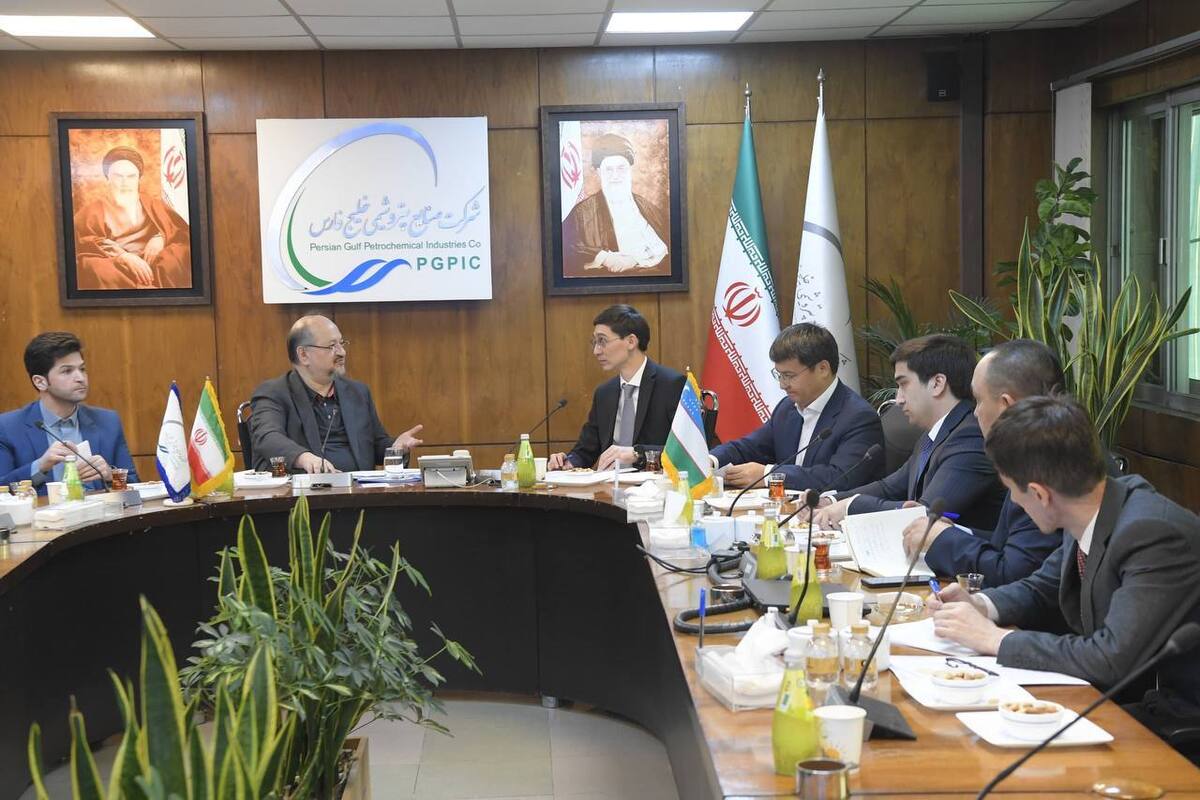  هلدینگ خلیج‌فارس، آماده تدوین نقشه راه همکاری‌های ایران و ازبکستان در زمینه پتروشیمی است 