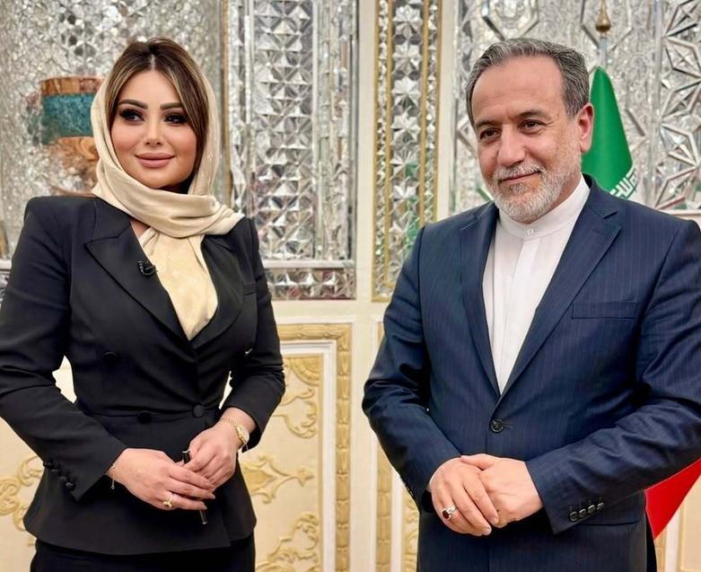 عکس عراقچی و «سیندرلای فلسطین» پربازدید شد