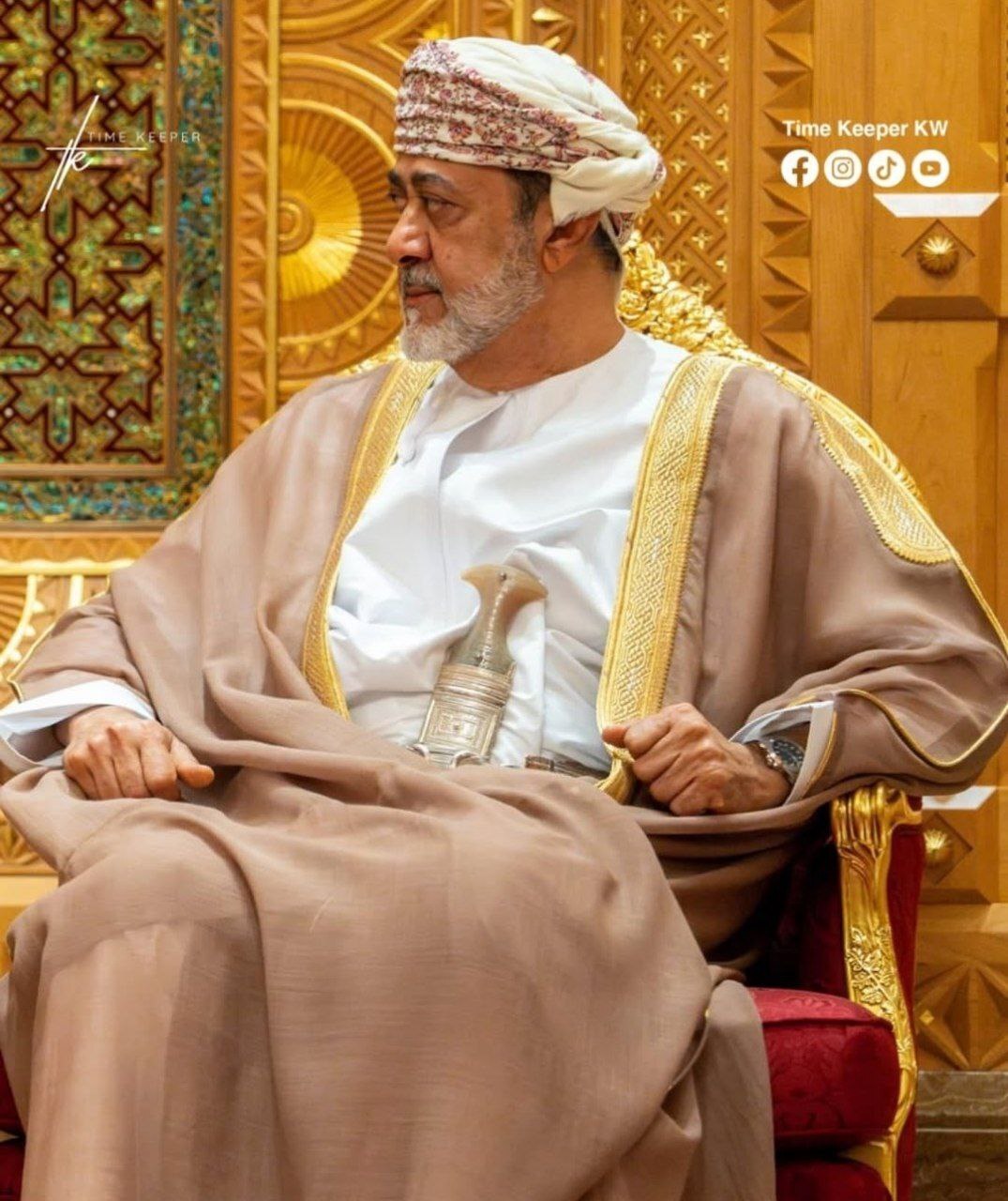 ساعت ۸ هزار دلاری سلطان عمان غوغا کرد+ عکس