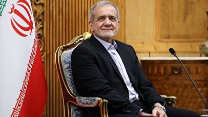 استقبال رسمی رئیس جمهور آذربایجان از مسعود پزشکیان