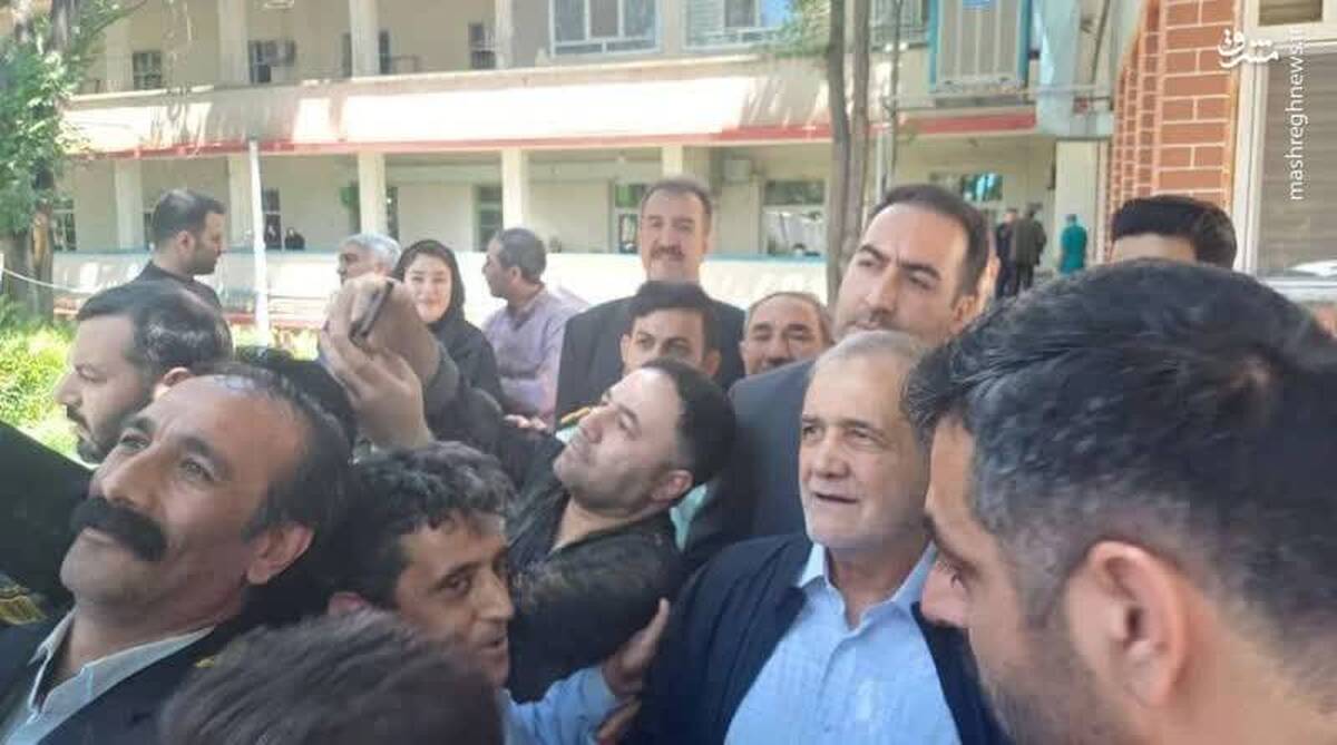  پزشکیان دست به تیغ شد + عکس 