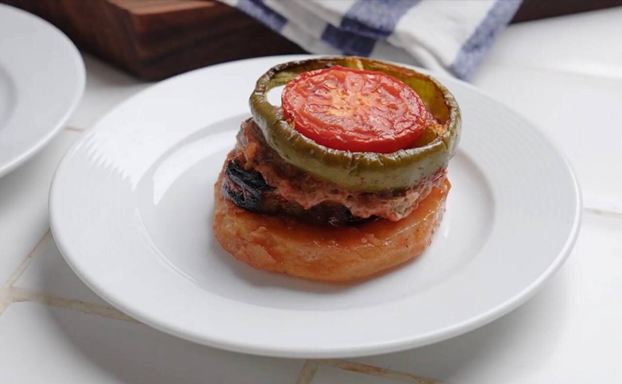 طرز تهیه خوراک گوشت و بادمجان ترکیه‌ای بسیار لذیذ