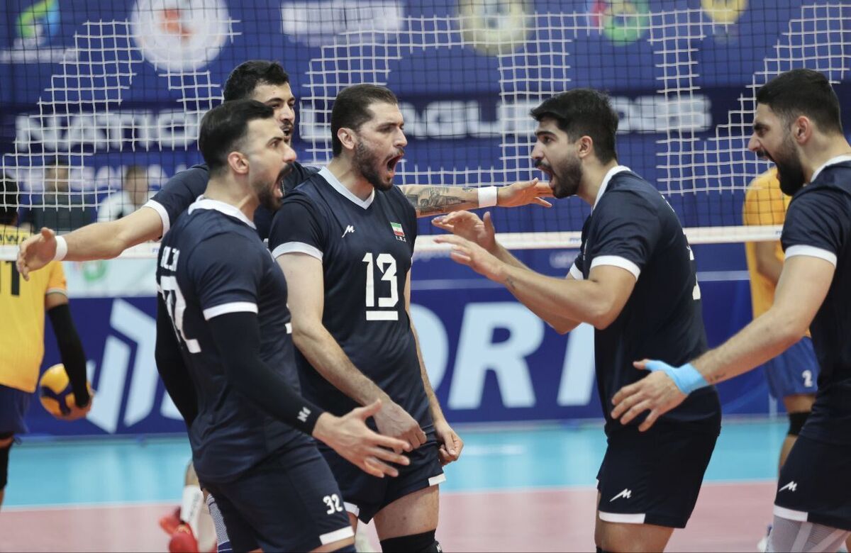  ایران قهرمان لیگ ملت های والیبال آسیای مرکزی شد 