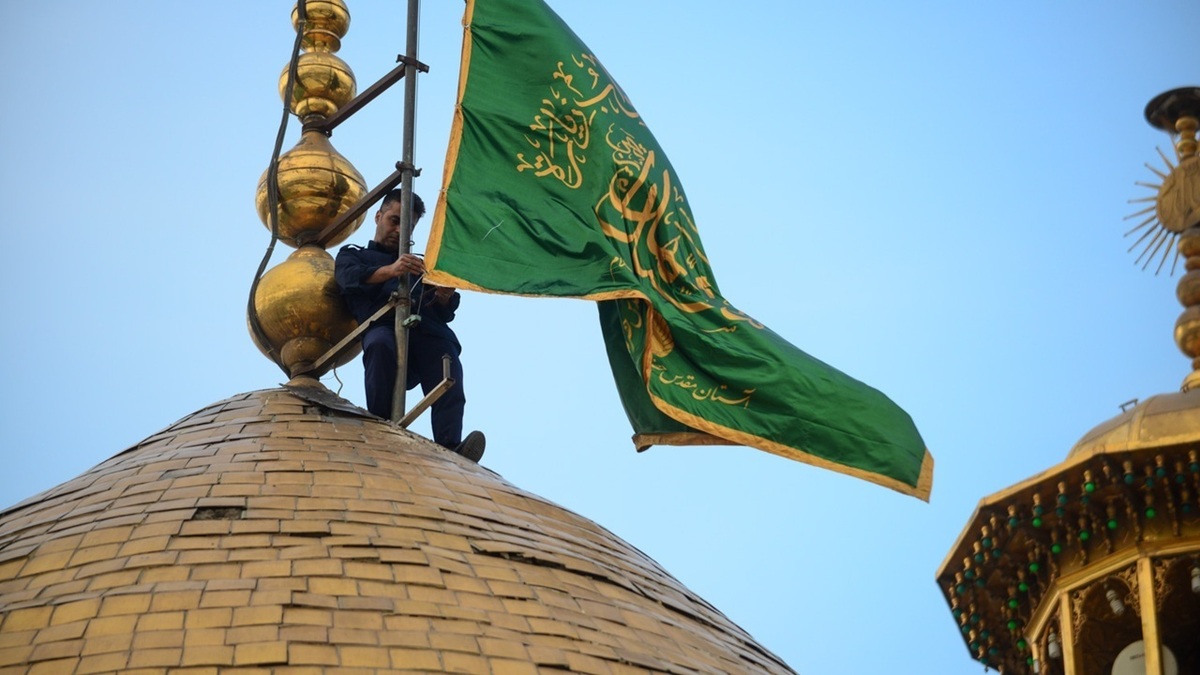 عید قربان در حرم امام رضا+ فیلم
