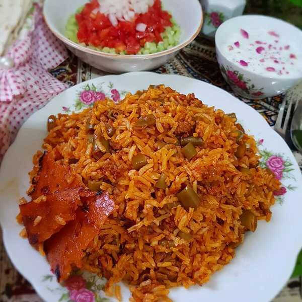 طرز تهیه لوبیا پلو خوشمزه و مجلسی طرز تهیه لوبیا پلو خوشمزه و مجلسی