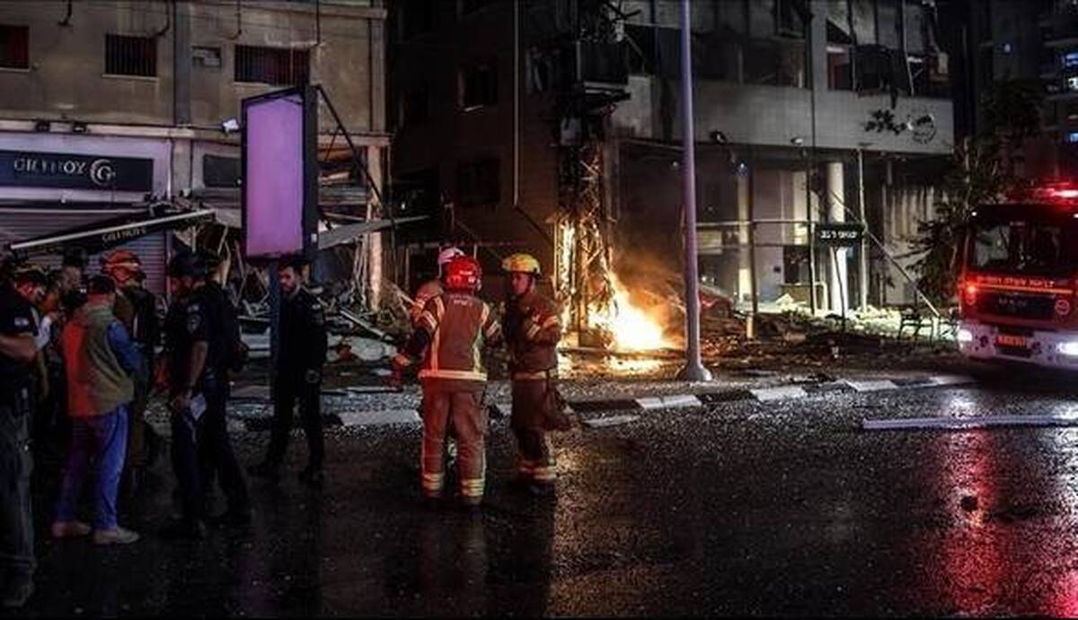 یک زن در پی حمله موشکی ایران به اسرائیل کشته شد