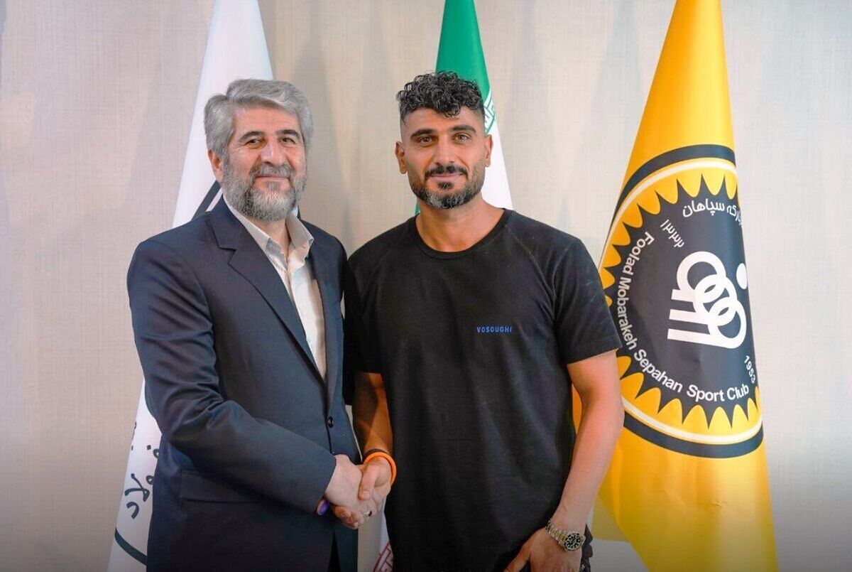 قرارداد ستاره جنجالی سپاهان تمدید شد