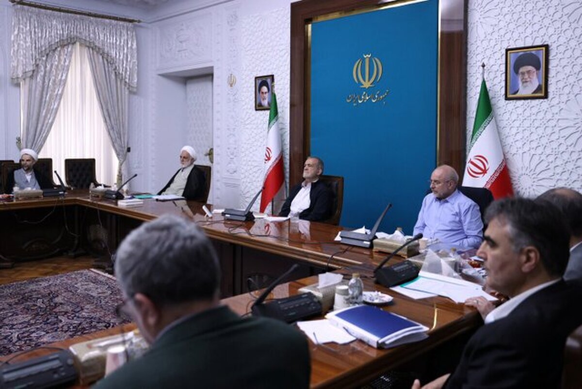  جلسه شورای‌ عالی هماهنگی اقتصادی با حضور سران سه قوه 