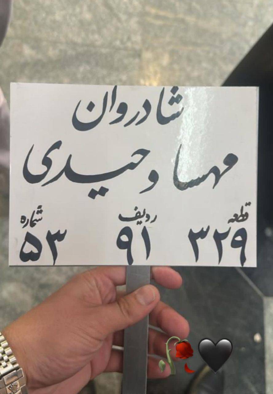 مهسا وحیدی (نهال)، بلاگر معروف ایرانی درگذشت + عکس