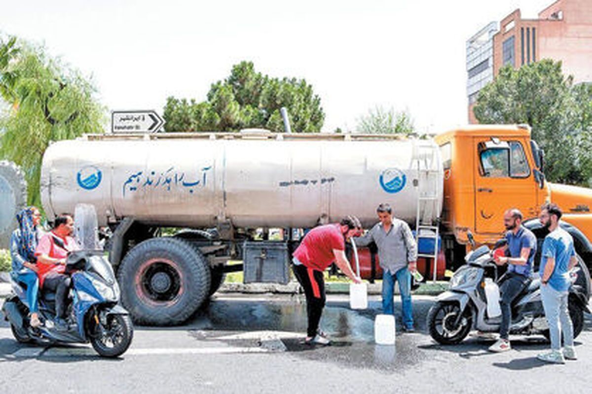 قطعی آب در تهران از ساعت  ۲۲ امشب