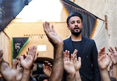 مداحی راغب در هیات سینه‌زنی یزد + فیلم