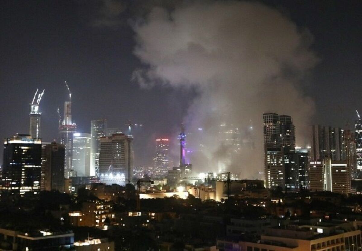اصابت موشک ایران به دفتر نتانیاهو