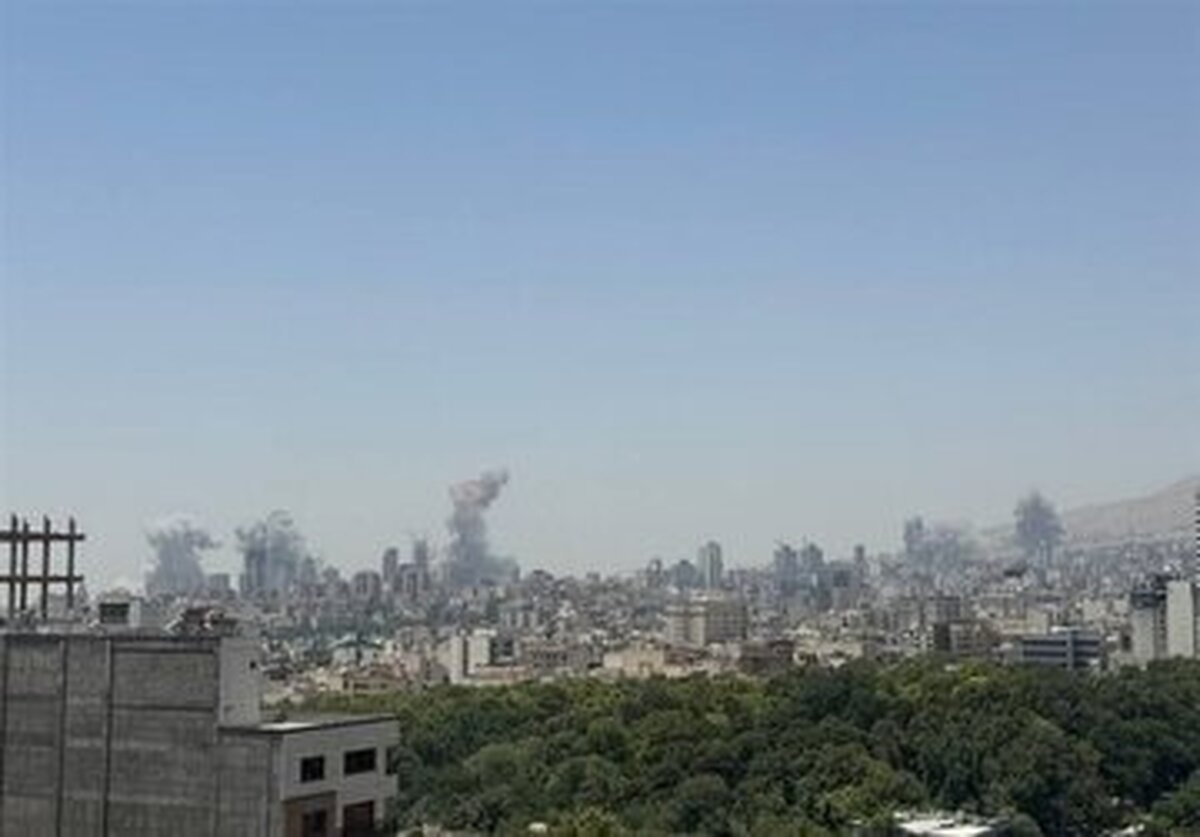 شنیده شدن صدای انفجار مهیب در تهران