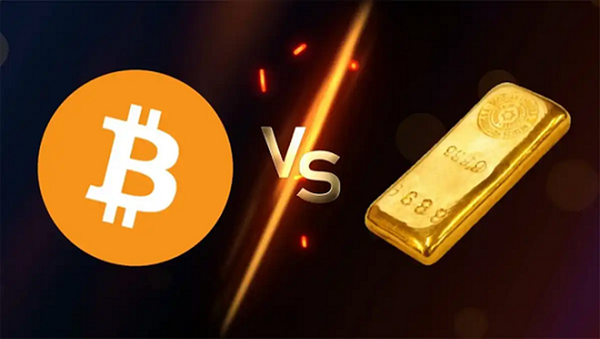 رشد موازی قیمت طلا و بیت‌کوین/ طلا بخریم بهتر است یا بیت‌کوین؟