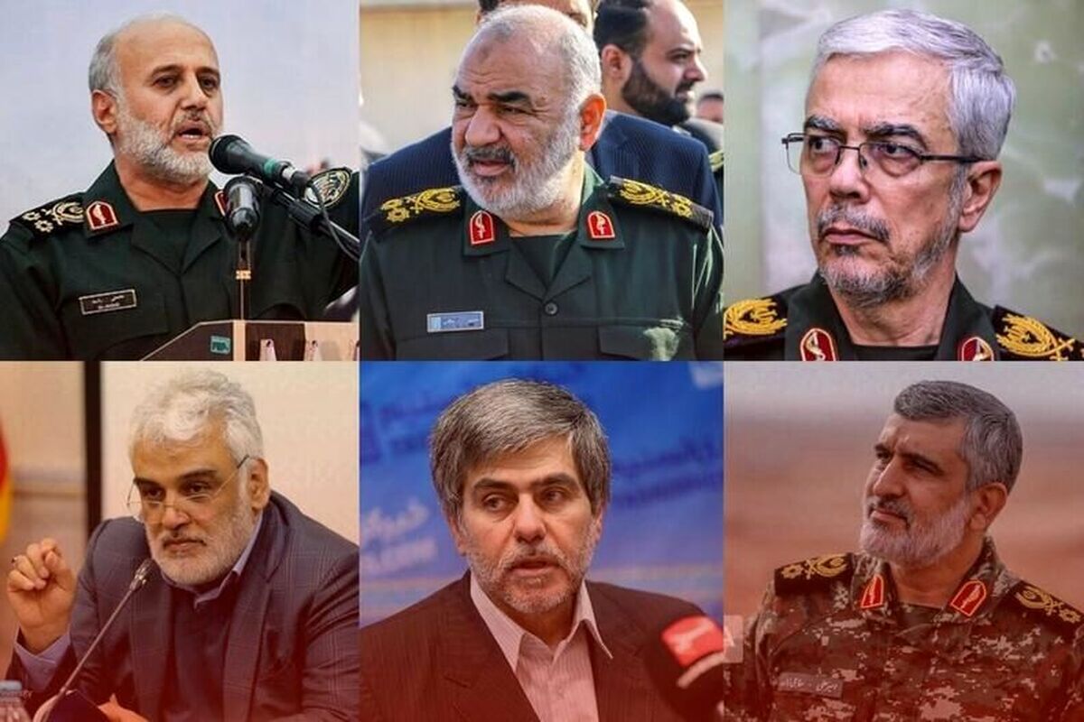 زمان و مکان تشییع پیکر سرلشکر باقری و سردار حاجیزاده مشخص شد زمان و مکان تشییع پیکر سرلشکر باقری و سردار حاجیزاده مشخص شد
