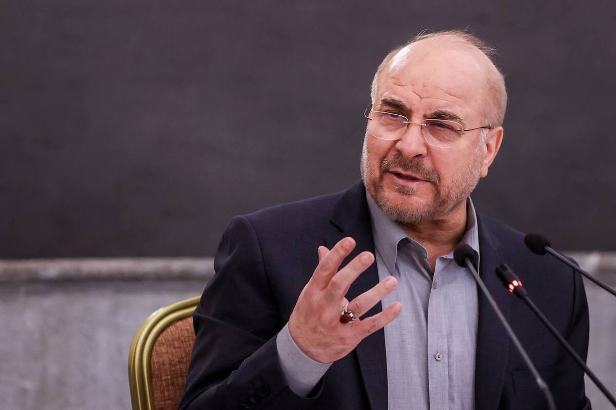 حضور قالیباف در مراسم باشکوه تشییع شهدای اقتدار ایران