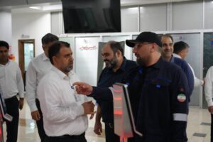 حضور میدانی مدیرعامل پتروشیمی جم در مجتمع با همراهی اعضای هیأت‌مدیره برای نظارت بر استمرار تولید و مدیریت بحران