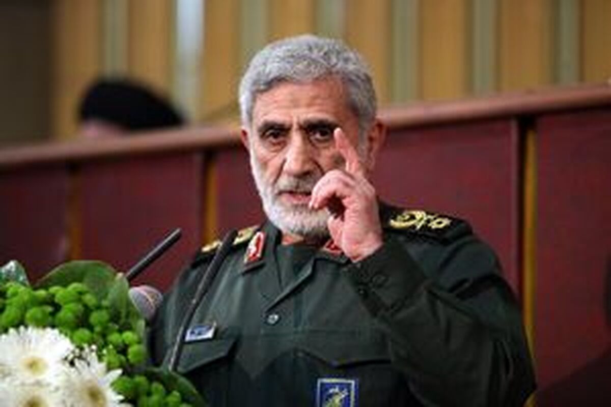 سردار قاآنی: همه پشت رهبری باشیم کار‌ها درست می‌شود
