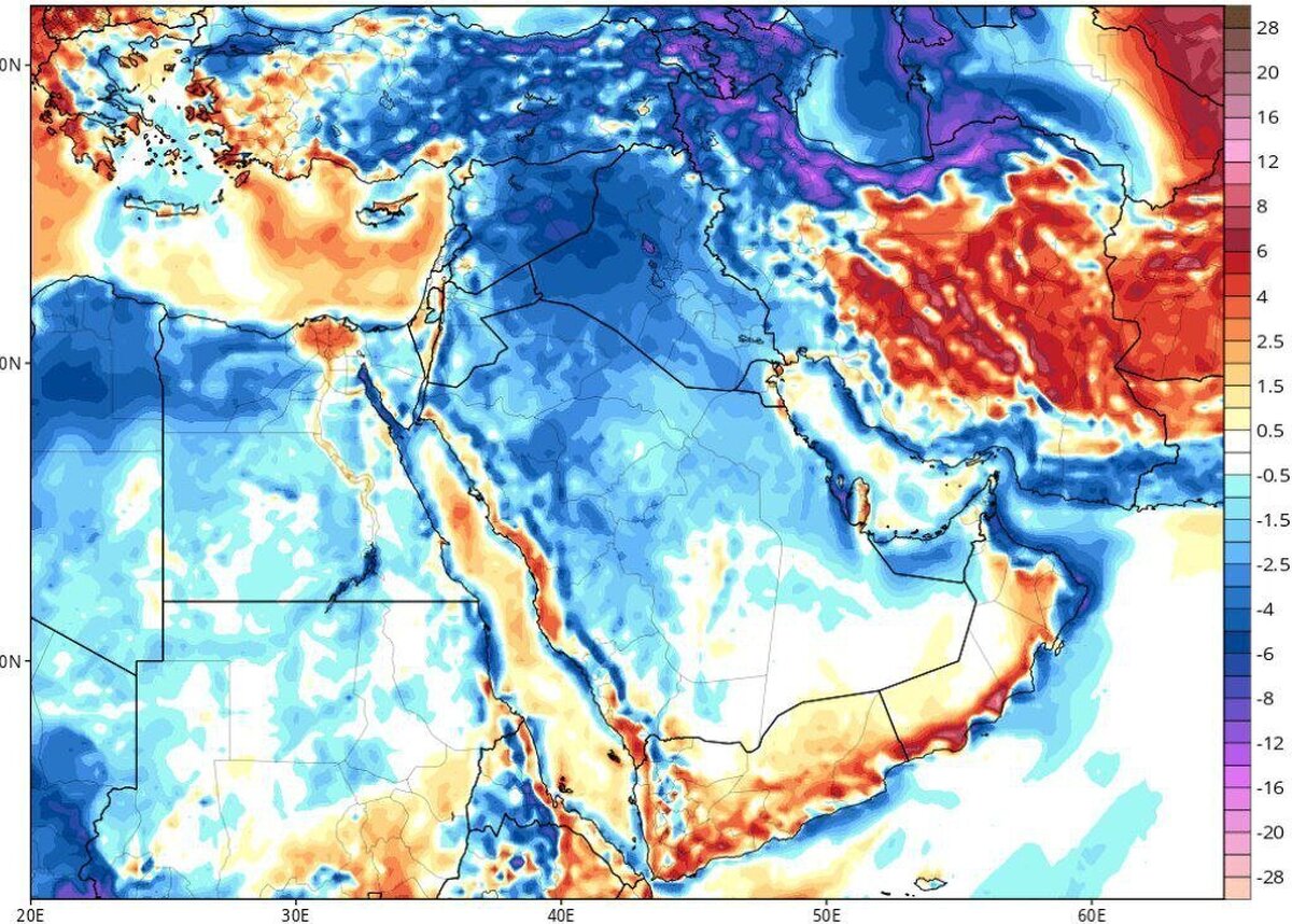 هواشناسی ایران امروز دوشنبه ۹ تیر/ آغاز رگبار و کاهش دما در ۹ استان از روز پنجشنبه