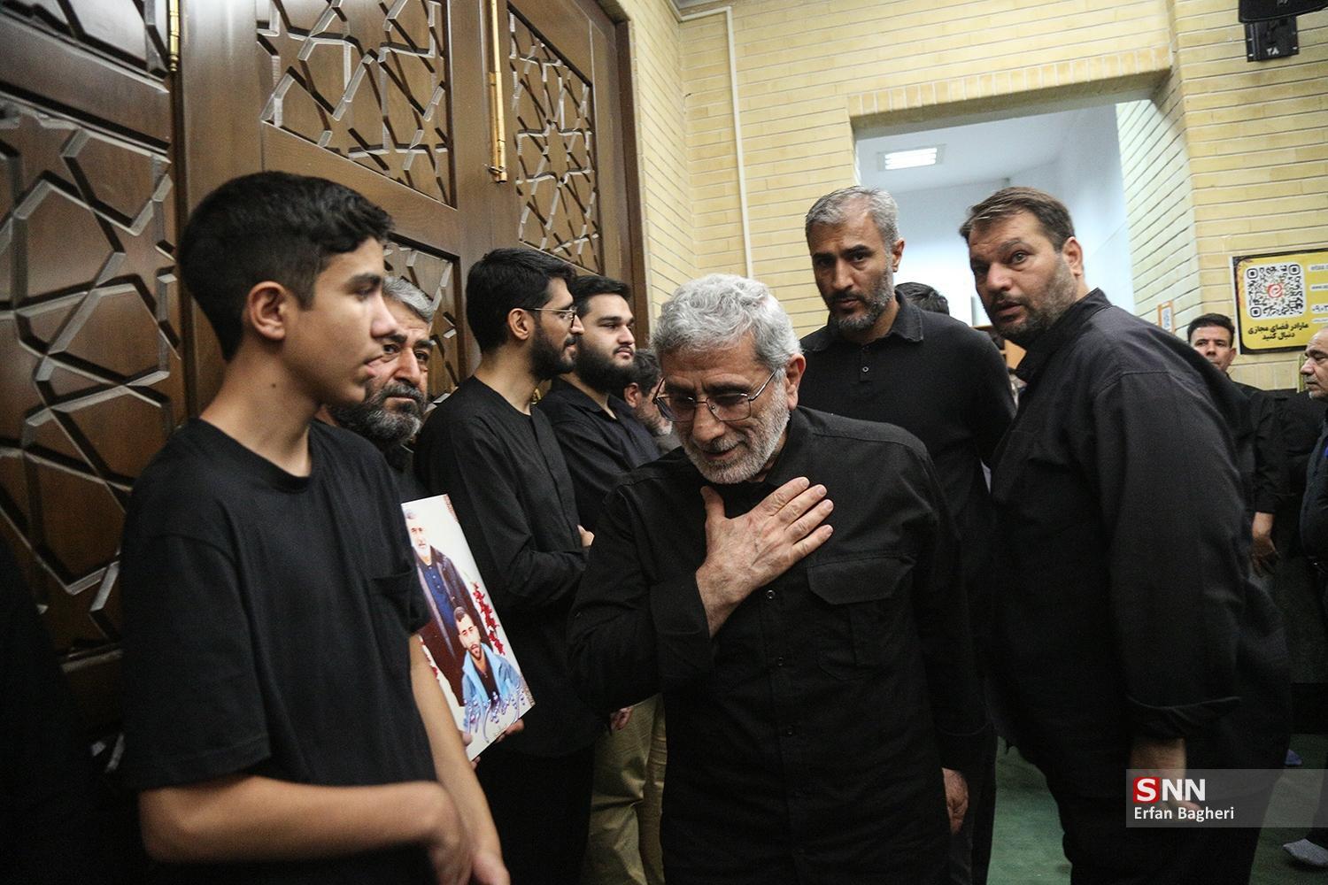 خوش و بش سردار قاآنی با فرمانده جدید هوا و فضا + عکس