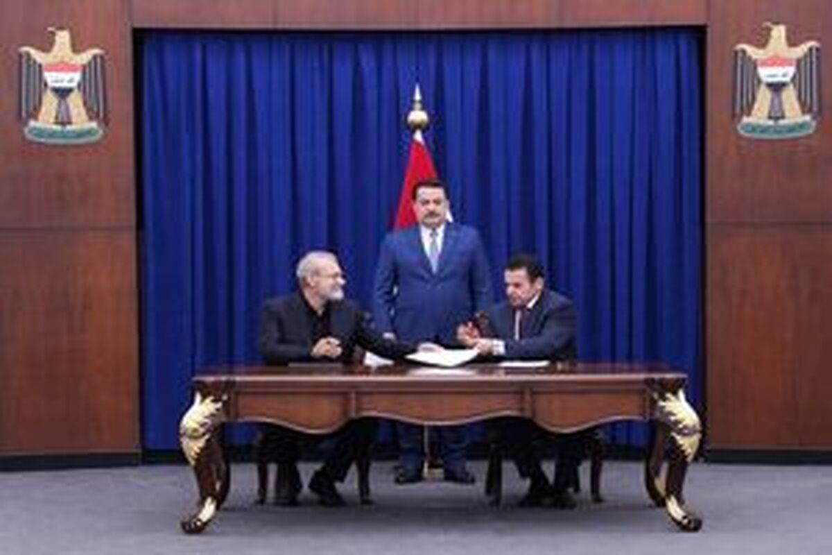 تفاهم مشترک ایران و عراق امضاء شد