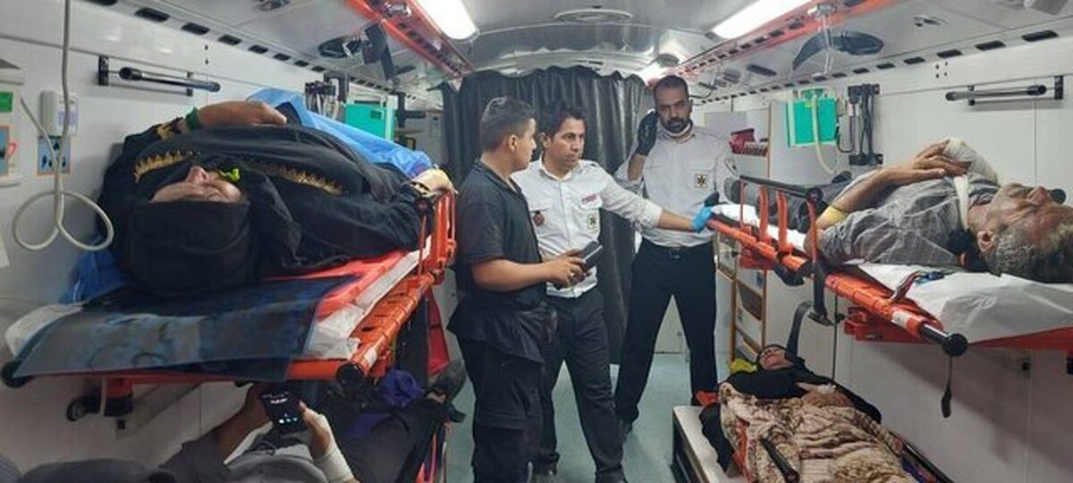 اسامی  ۵۷ مصدوم حادثه انحراف اتوبوس زائران اربعین اعلام شد