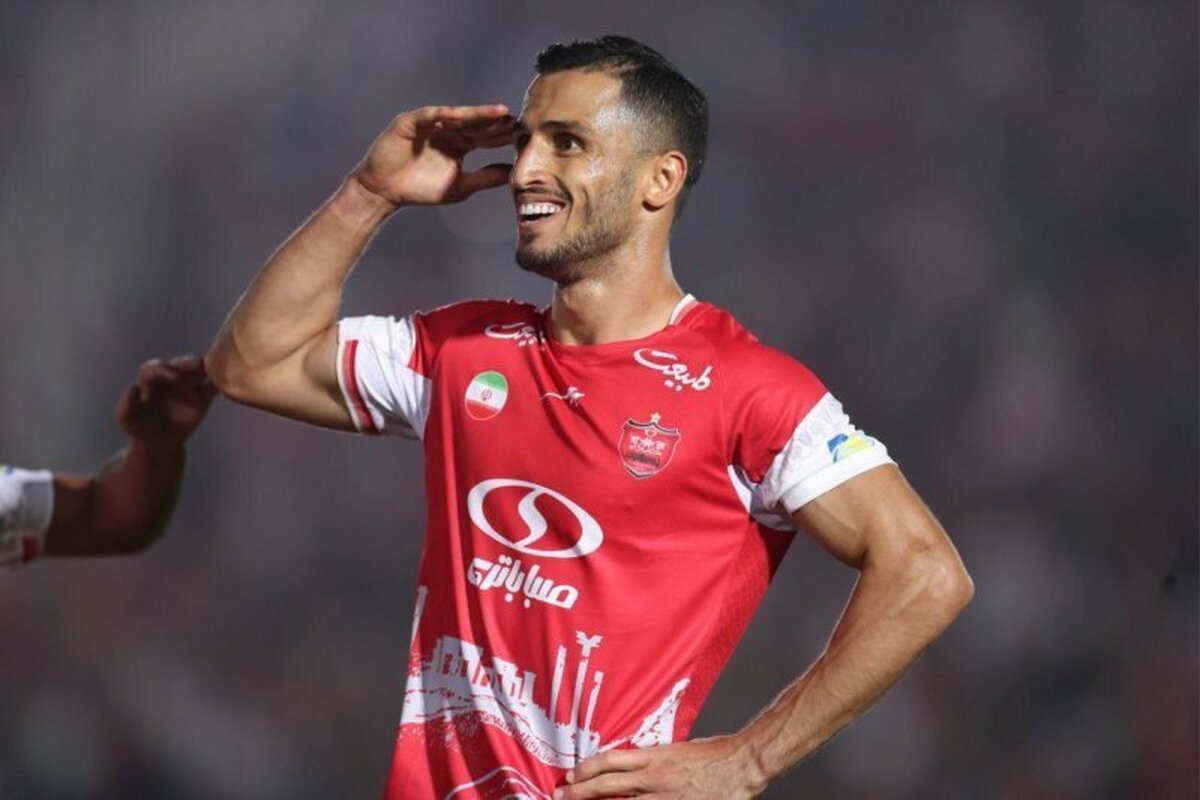 گل اول پرسپولیس به فجر سپاسی توسط علیپور + فیلم