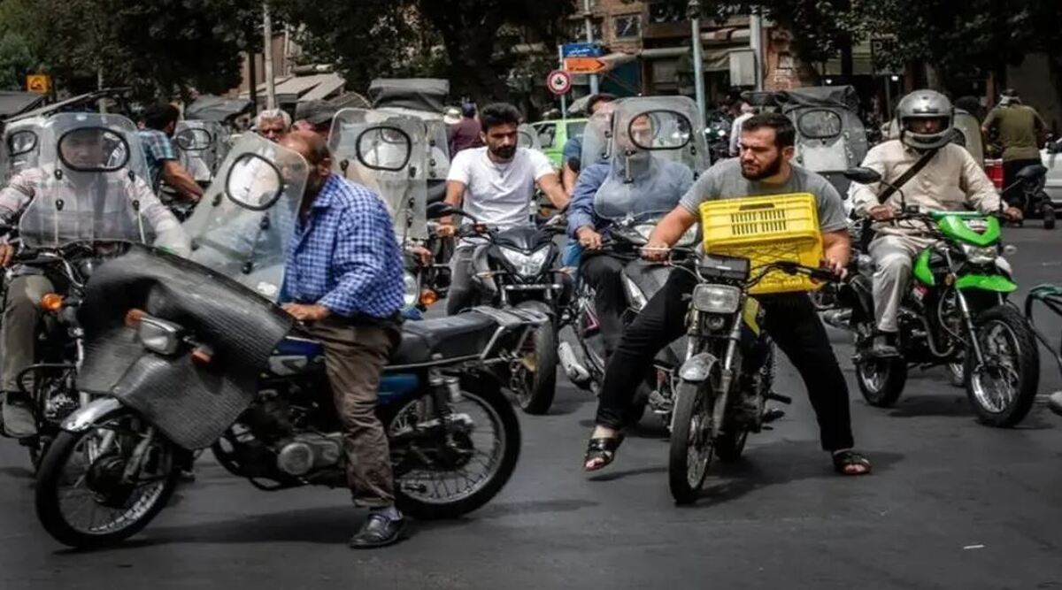 ورود موتورسیکلت به ناحیه از شهر تهران ممنوع شد