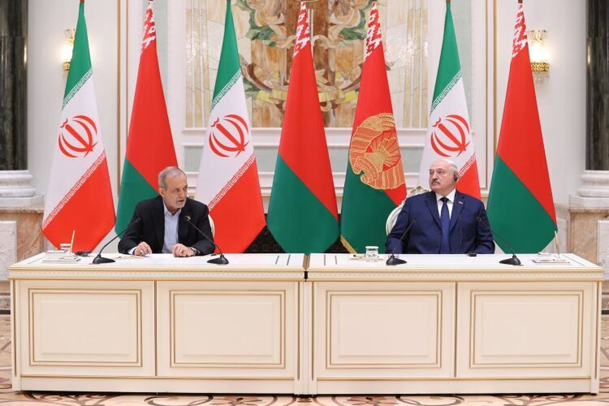 پزشکیان: برای گسترش روابط با بلاروس هیچ محدودیتی قائل نیستیم