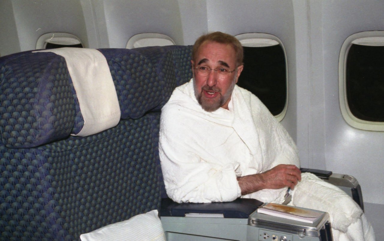 سید محمد خاتمی لباس احرام پوشید + عکس
