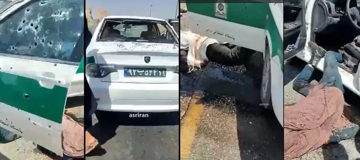 اسامی ماموران پلیس به شهادت رسیده در ایرانشهر اعلام شد