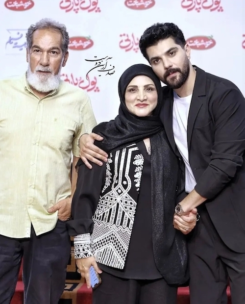 مادرشوهر ایرانی گلوریا هاردی+ عکس خانواده ساعد سهیلی+ عکس
