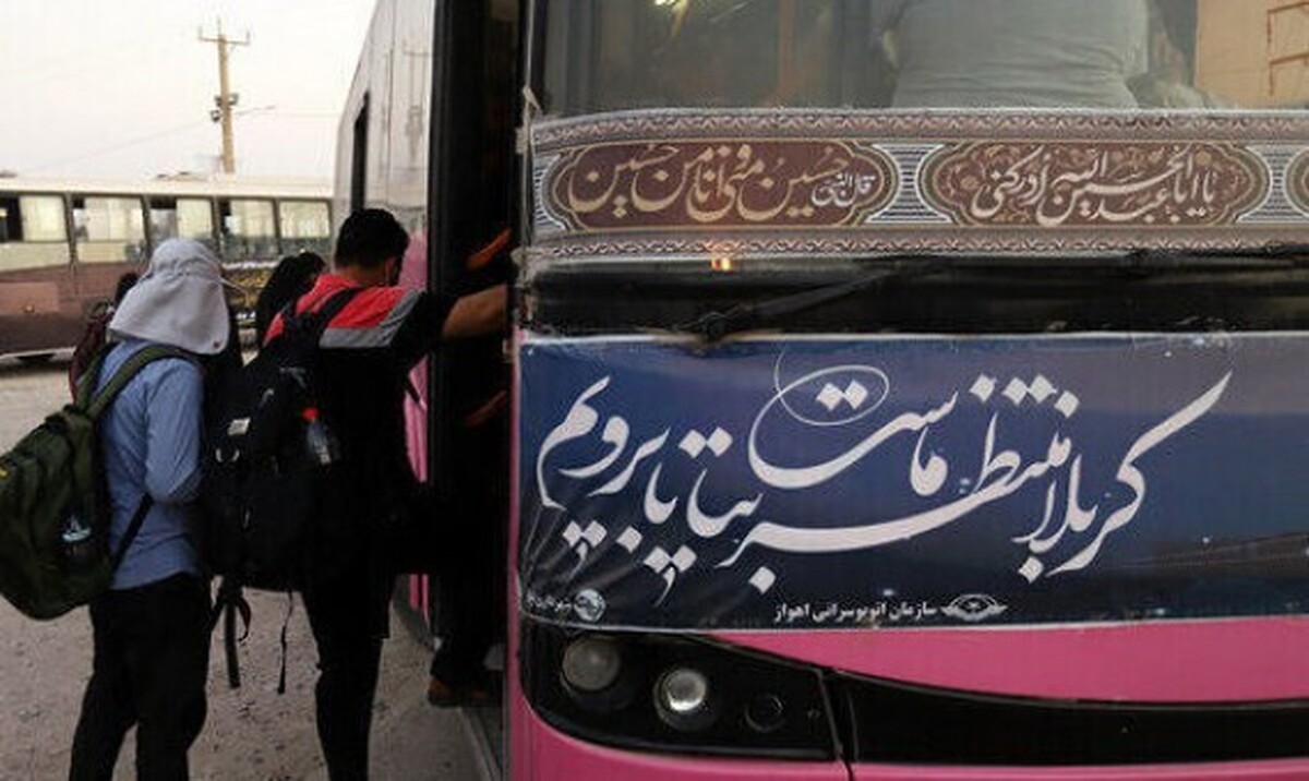 خدماترسانی ۶۴۰۰ اتوبوس در اربعین/ به ۵۰۰۰ هزار اتوبوس دیگر نیاز داریم خدماترسانی ۶۴۰۰ اتوبوس در اربعین/ به ۵۰۰۰ هزار اتوبوس دیگر نیاز داریم
