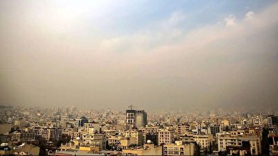 آلودگی هوای تهران در مرز وضعیت قرمز