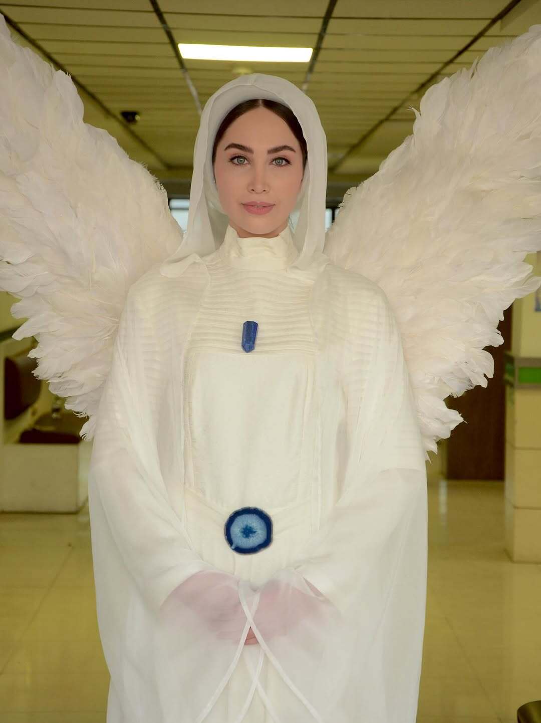 عکس عسل و فرشته مخوفِ سریال اجل معلق در پشت‌صحنه