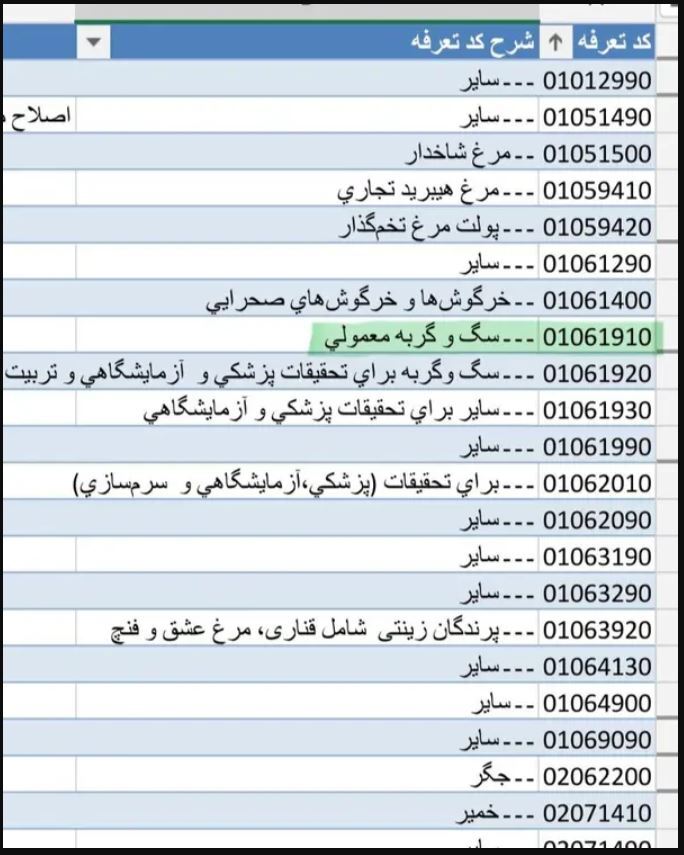 واردات سگ و گربه آزاد شد