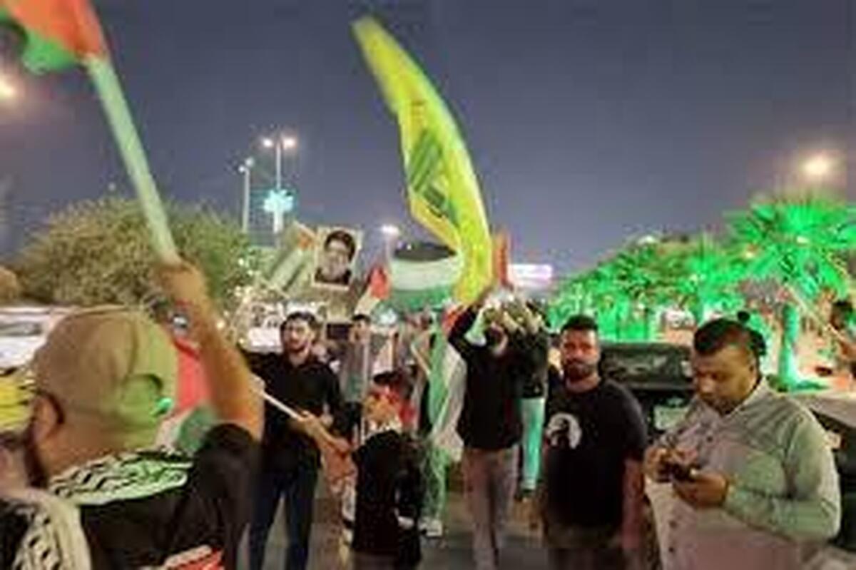 واکنش مردم عراق به جواب ایران علیه اسرائیل