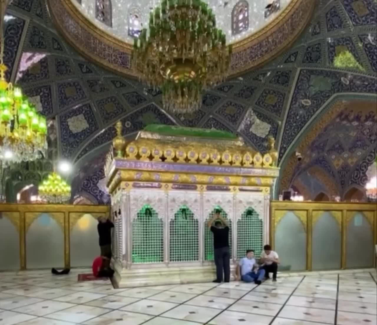 امروز حرم رقیه (س) خلوت تر از همیشه است + فیلم امروز حرم رقیه (س) خلوت تر از همیشه است + فیلم