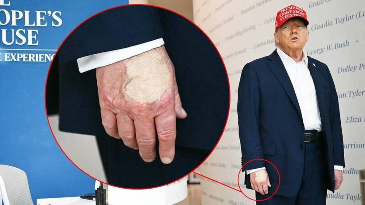 تصویر جدید «ترامپ» جنجال برانگیز شد + عکس