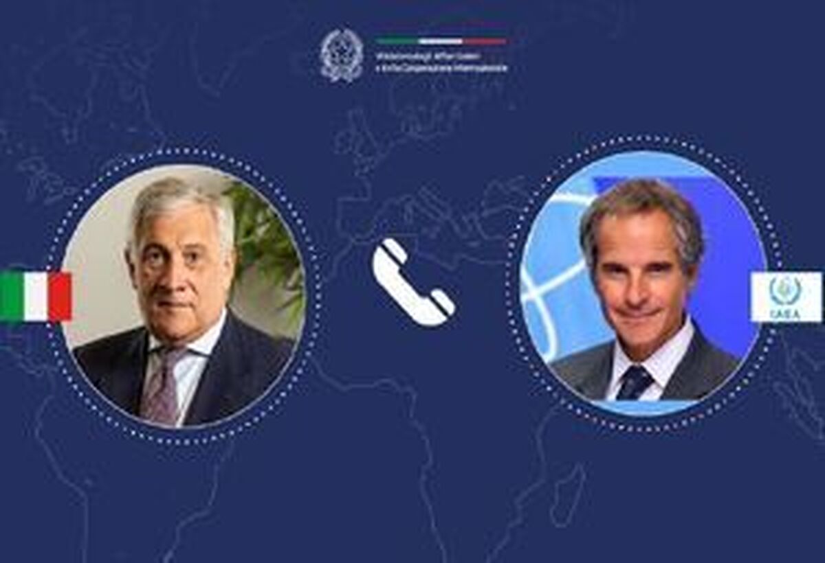 رایزنی گروسی و وزیر خارجه ایتالیا درباره ایران