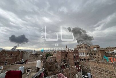 اسرائیل به صنعا حمله کرد + فیلم