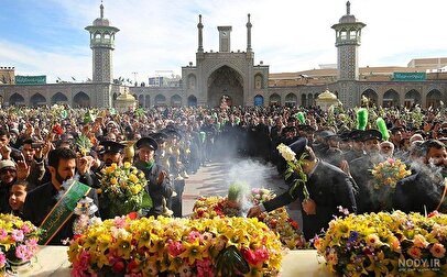 برگزاری جشن بزرگ در قم / امروز قم، غرق شادی است