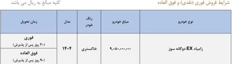 شرایط فروش فوق العاده سایپا شهریور ۱۴۰۴ / بدون قرعه کشی ۹۰ روزه خودرو بخرید + لینک