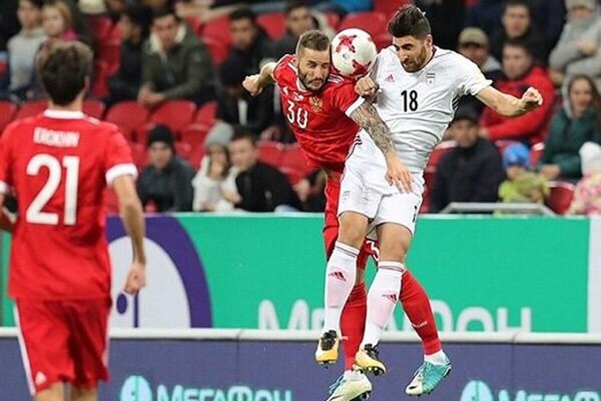 ساعت دقیق بازی ایران مقابل روسیه