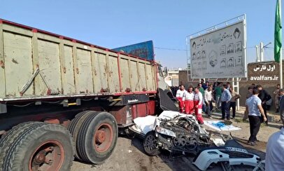 حادثه خونین در فسا / مرگ تلخ پنج نفر از کارکنان دانشگاه علوم پزشکی