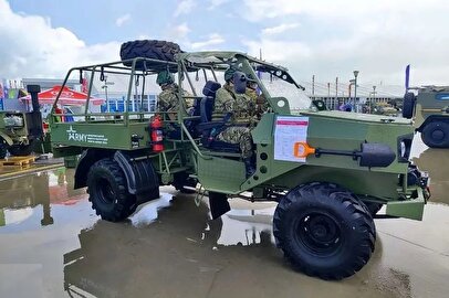 خودروی تاکتیکی جدید روسیه چالش بزرگ برای پهپادها