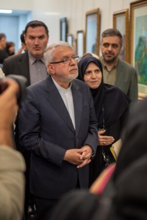 فرشچیان و میراث عشق در رنگ، گزارش اختصاصی از آیین «همای نگارگری ایران»