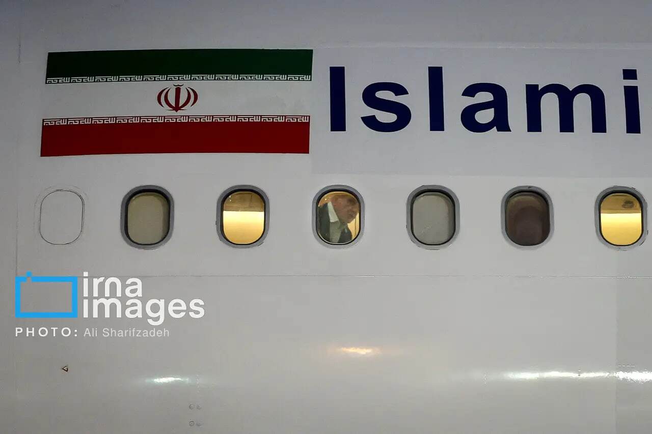 عکس پربازدید پزشکیان در مسیر بازگشت از نیویورک
